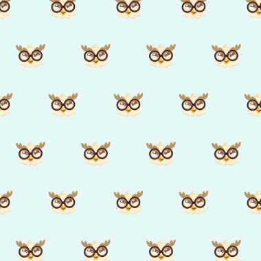 Şahinlerin vektör seamless modeli.