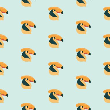 Pastel arka plan üzerinde kartallar kuş şekli.