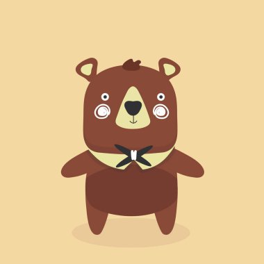 Tatlı bebek ayı çizgi filmi..