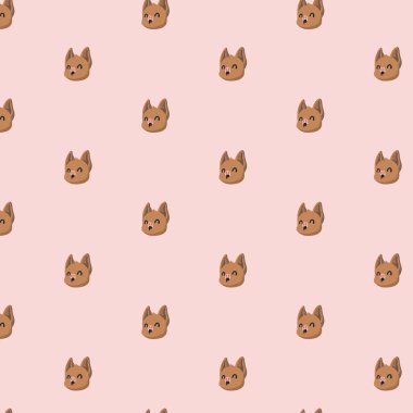 Yaban domuzu seamless modeli. Afrika domuz süsleme. 