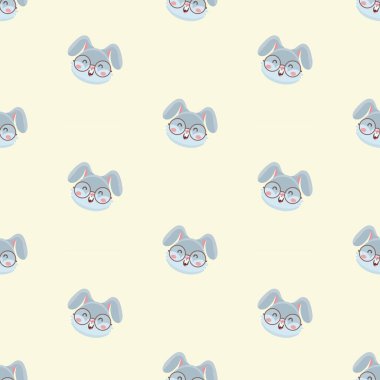 sevimli tavşan deseni