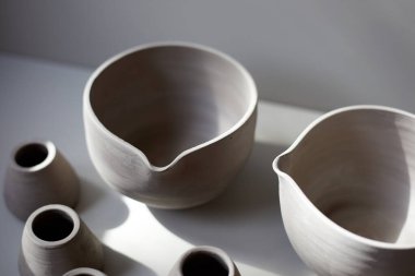 Çamur çömlek seramik ürünleri, çömlek yapma süreci.