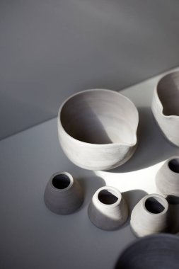 Çamur çömlek seramik ürünleri, çömlek yapma süreci.