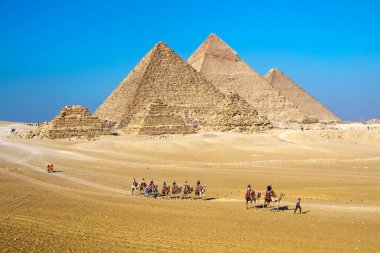 Büyük Giza Piramidi, UNESCO Dünya Mirası alanı, Kahire, Mısır.