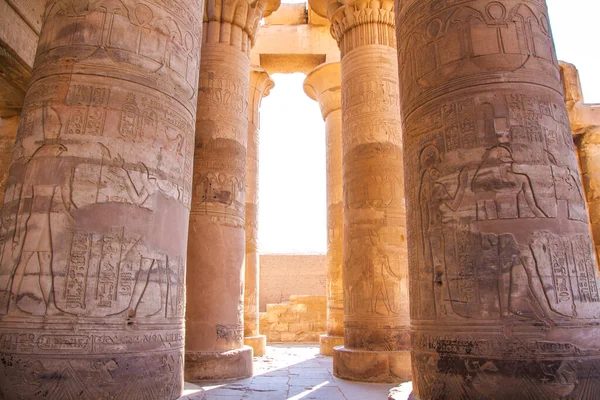 Αρχαίος Ναός Του Kom Ombo Ασουάν Αίγυπτος — Φωτογραφία Αρχείου