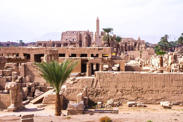 Antik Karnak Tapınağı, UNESCO Dünya Mirası Alanı, Luxor, Mısır.