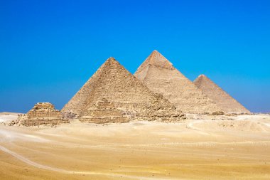 Büyük Giza Piramidi, UNESCO Dünya Mirası alanı, Kahire, Mısır.