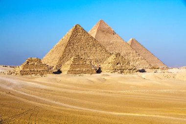 Büyük Giza Piramidi, UNESCO Dünya Mirası alanı, Kahire, Mısır.