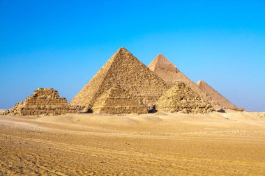 Büyük Giza Piramidi, UNESCO Dünya Mirası alanı, Kahire, Mısır.