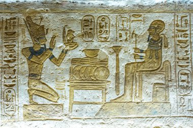 Abu Simbel Tapınağı, UNESCO Dünya Mirası Alanı, Aswan, Mısır.