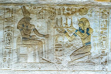 Abu Simbel Tapınağı, UNESCO Dünya Mirası Alanı, Aswan, Mısır.