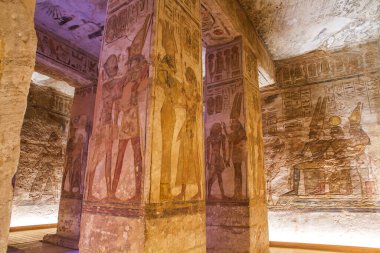 Abu Simbel Tapınağı, UNESCO Dünya Mirası Alanı, Aswan, Mısır.