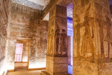 Abu Simbel Tapınağı, UNESCO Dünya Mirası Alanı, Aswan, Mısır.