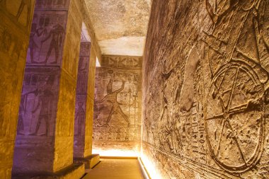 Abu Simbel Tapınağı, UNESCO Dünya Mirası Alanı, Aswan, Mısır.