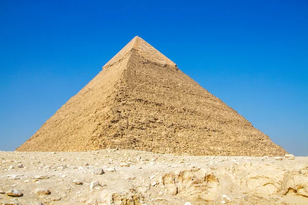 Great Pyramid Giza Unesco World Heritage Site Cairo Egypt — Stock Photo, Image