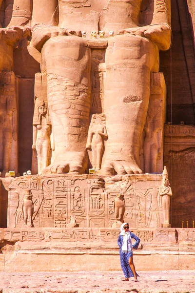 Abu Simbel Tempel Unescos Världsarvslista Aswan Egypten — Stockfoto