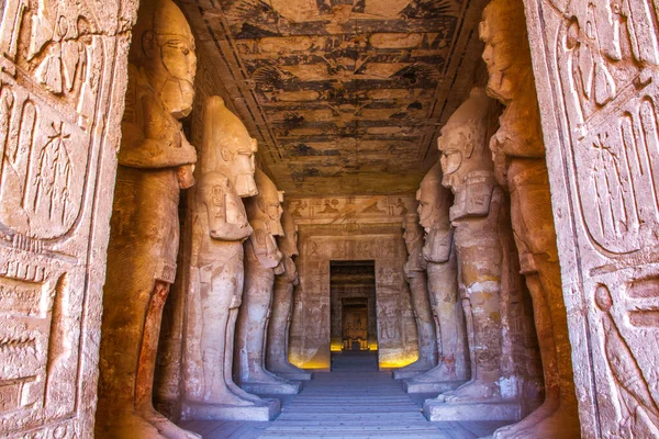 エジプト アスワンのユネスコ世界遺産アブシンベル寺院 — ストック写真