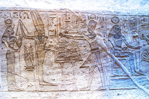 Abu Simbel Templom Unesco Világörökség Része Aswan Egyiptom — Stock Fotó