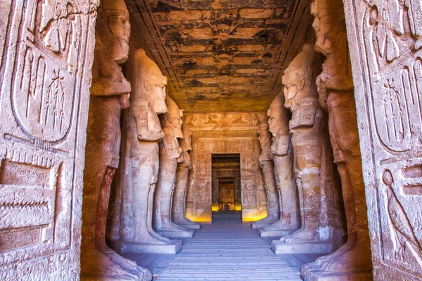 エジプト アスワンのユネスコ世界遺産アブシンベル寺院 — ストック写真