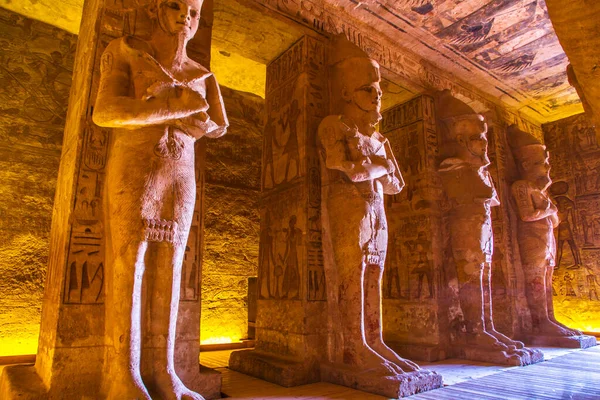 Abu Simbel寺 教科文组织世界遗产所在地 埃及阿斯旺 — 图库照片