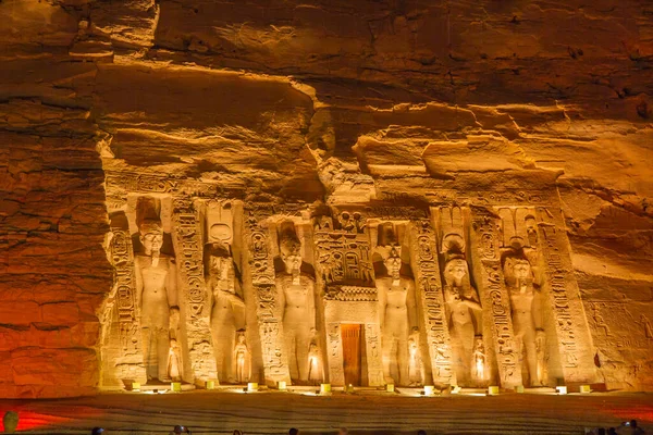 Abu Simbel寺 教科文组织世界遗产所在地 埃及阿斯旺 — 图库照片