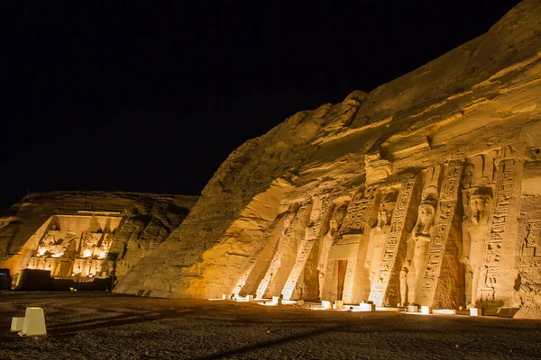 Abu Simbel Tempel Unesco Werelderfgoed Aswan Egypte — Stockfoto