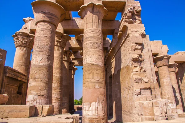 埃及阿斯旺Kom Ombo古寺 — 图库照片