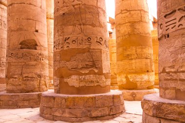 Antik Karnak Tapınağı, UNESCO Dünya Mirası Alanı, Luxor, Mısır.