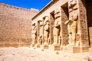 Medinet Habu Tapınağı, Luxor, Mısır