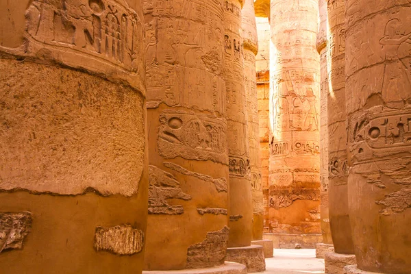 古代カルナック神殿 ユネスコ世界遺産 ルクソール エジプト — ストック写真