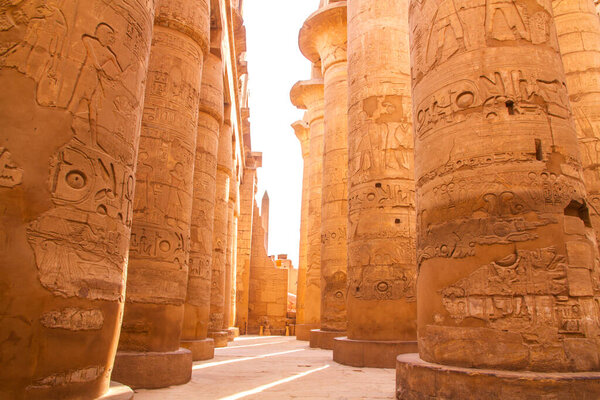 Храм Древнего Карнака, объект Всемирного наследия ЮНЕСКО, Луксор, Египет
.