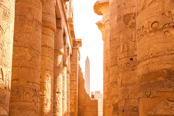 Храм Древнего Карнака, объект Всемирного наследия ЮНЕСКО, Луксор, Египет
.