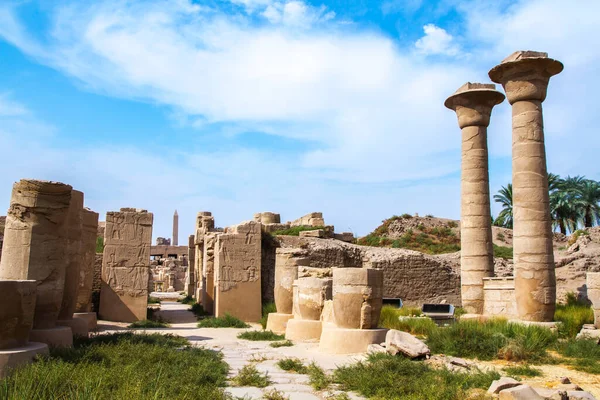 카르나크 Unesco World Heritage Site Luxor Egypt — 스톡 사진