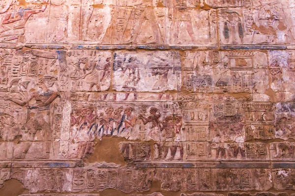 Günbatımında Antik Luxor Tapınağı Unesco Dünya Mirası Alanı Lüksör Mısır — Stok fotoğraf