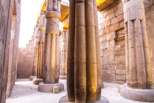 무렵의 룩소르 유네스코 세계유산 유적지 이집트 룩소르 — 스톡 사진