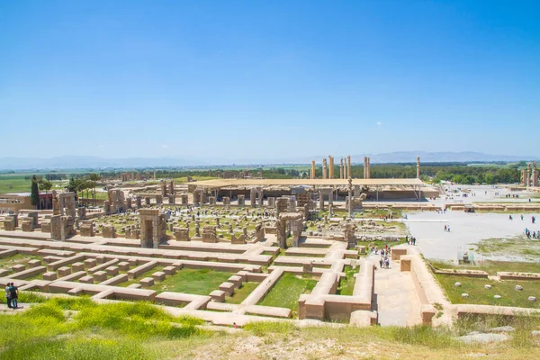 Стародавні Руїни Міста Персеполіс Некрополь Історичне Місце Юнеско Шираз Іран — стокове фото