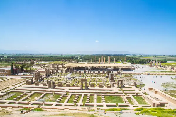 Perszepolisz Necropolisz Ősi Romjai Unesco Világörökség Része Shiraz Irán — Stock Fotó