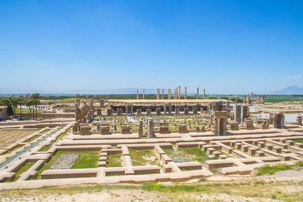 Starověké Zříceniny Persepolis Nekropole Historické Památky Unesco Světové Dědictví Shiraz — Stock fotografie