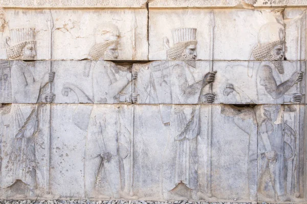 Ruines Antiques Persépolis Site Historique Nécropole Site Patrimoine Mondial Unesco — Photo