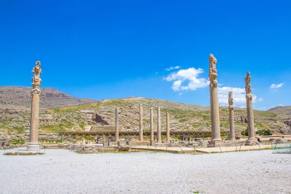 Starověké Zříceniny Persepolis Nekropole Historické Památky Unesco Světové Dědictví Shiraz — Stock fotografie