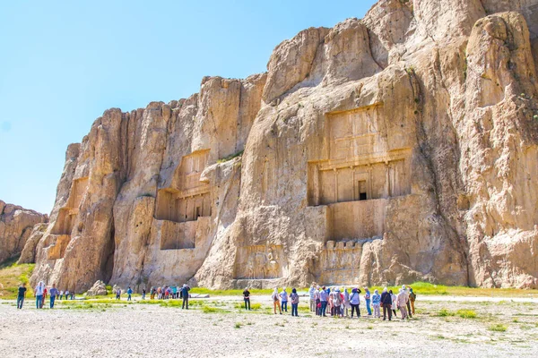 Persepolis ve Necropolis 'in tarihi kalıntıları - UNESCO Dünya Mirası sahası, Şiraz, İran