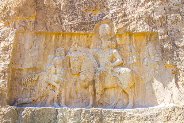 古代のペルセポリス遺跡とネクロポリス遺跡 ユネスコ世界遺産 シラーズ イラン — ストック写真