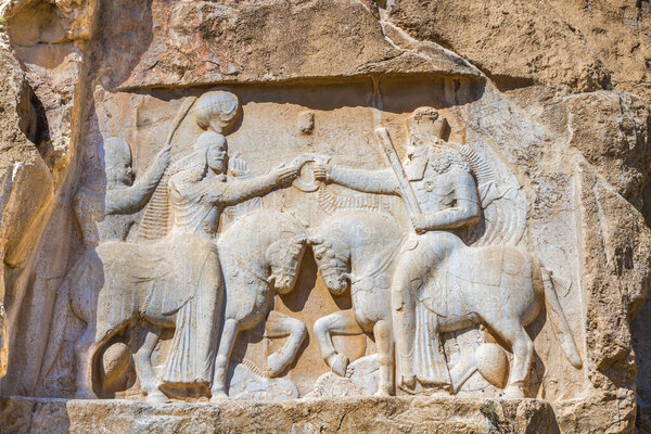 Древние руины Персеполиса и некрополя - объект Всемирного наследия ЮНЕСКО, Шираз, Иран
