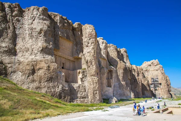Persepolis ve Necropolis 'in tarihi kalıntıları - UNESCO Dünya Mirası sahası, Şiraz, İran