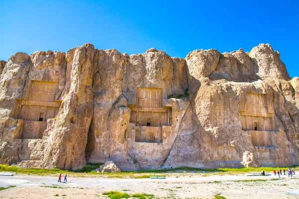 Persepolis ve Necropolis 'in tarihi kalıntıları - UNESCO Dünya Mirası sahası, Şiraz, İran