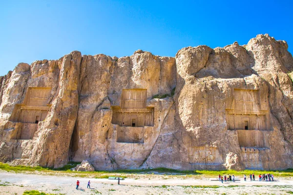 Persepolis ve Necropolis 'in tarihi kalıntıları - UNESCO Dünya Mirası sahası, Şiraz, İran