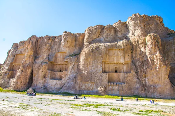 Persepolis ve Necropolis 'in tarihi kalıntıları - UNESCO Dünya Mirası sahası, Şiraz, İran