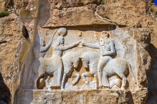 Ancient Ruins Persepolis Necropolis Historical Site Unesco World Heritage Site — Stock Photo, Image