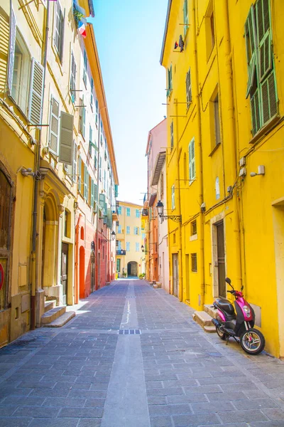 Edificios Coloridos Ciudad Medieval Menton Costa Azul Ciudad Mediterráneo Francia — Foto de Stock