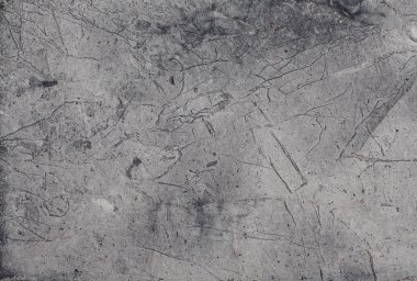 Çizikler ve çatlaklar ile taş doku parçası. Doğal arka plan.
